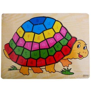 Wooden Puzzle Board Turtle The Stationers